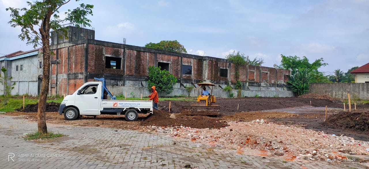 Update-Progres-Pembangunan-Jawara-Land-Mei-2020-perataan-lahan